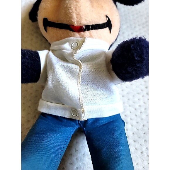 Vintage Mickey Mouse Plush Doll Disney World Characters Stuffed Toy - Picture 6 of 6